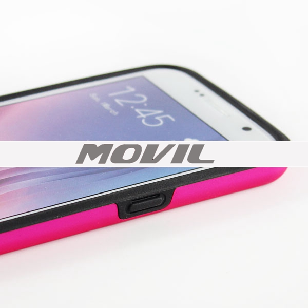 NP-2218 Alta calidad tpu   pc funda para Samsung Galaxy S6-4